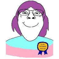 3dgifmaker animated award bait ext=gif flag:transgender_pride_flag joyjak meta:bait meta:not_oc meta:raisin_bait_dni purple_hair real_woman_award subvariant:59_percent subvariant:bridget tranny transgender_flag troon troonella variant:bernd variant:gapejak // 250x250 // 476.3KB