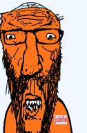 angry beard clothes developer eyebrows glasses hair hat jews jubille_(user) judaism kippah lips looking_at_you name_tag nose orange_skin star_of_david teeth text transparent_background variant:maxjak vein wrinkles // 1080x1643 // 270.5KB
