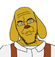 dog epstein glasses janny jeffrey_epstein overalls stubble variant:epsteinjak