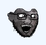 brain brainless brainlet crazed dwarf_planet eris glasses looking_to_the_right moon open_mouth solar_system soyjak space stubble subvariant:soyak_(crazed) variant:soyak // 740x724 // 174.1KB