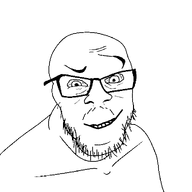 remastered smile smug stubble template transparent_background variant:feraljak // 1500x1500 // 32.3KB