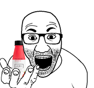 bald glasses hand looking_at_you open_mouth soy soylent stubble transparent_background variant:el_perro_rabioso // 427x400 // 34.8KB