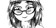 avengers blush clothes cute cute_girl eyelashes girl glasses hair hat necklace nentendo_switch sleep_chvd_(artist) soy soylent soylent_(cacao) teeth variant:soytan video_game videogame videogames white_skin woman // 500x250 // 51.4KB