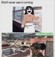 airport cobbo glint intervention_(weapon) meme meta:tagme modern_warfare modern_warfare_2 mw2 sniper sniper_rifle tag total_soytrans_death variant:soytan // 934x960 // 933.9KB