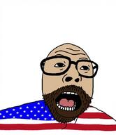american_flag amerimutt flag:united_states soyjak united_states variant:gyattjak // 1080x1248 // 286.9KB