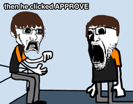 2soyjaks dan kneeling sitting subvariant:doctos variant:darkiplier variant:soyak white_skin // 480x378 // 80.4KB