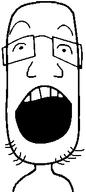 glasses open_mouth soyjak stubble variant:unknown // 159x353 // 5.5KB