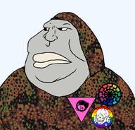 camo camouflage death_in_june douglas_p faggot faggot_flag fat flag:pride_flag hood mask pink_triangle sonnenrad totenkopf variant:meximutt // 888x849 // 665.9KB