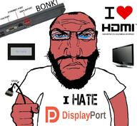 angry computer crying displayport hdmi i_hate i_heart laptop red_skin thinkpad // 1017x935 // 592.2KB