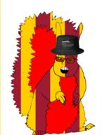 angry animal country flag full_body glasses medieval northumbria open_mouth soyjak stubble subvariant:feralsquirrel tail trend:squirreljakking united_kingdom variant:feraljak // 454x603 // 131.6KB