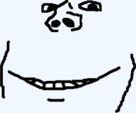 face incomprehensible_woahjack smile soyjak template variant:impish_soyak_ears // 345x285 // 12.8KB