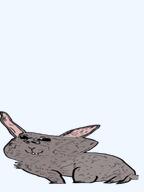 buck_teeth bunny_ears cute distorted fluffy fur grey_skin happy paw puppy_eyes rabbit sitting smirk snout stretched subvariant:büninjaak transparent_background variant:impish_soyak_ears // 1080x1440 // 313.7KB