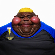 big_lips black_skin brown_skin character:hunky disturbing jakparty_soy jerdee meta:ai_generated red_lips rope scared scary screaming subvariant:fat_alicia subvariant:hunky_twink_sex_machine subvariant:jartycuck transformation trend:jartycuck variant:alicia variant:chudjak video // 560x560, 6s // 1.2MB