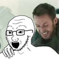 blade_runner_2049 glasses hand irl irl_background open_mouth sex soyjak stubble variant:soyak // 500x500 // 162.6KB