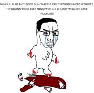 angry animal_abuse blood bloodshot_eyes bone clenched_teeth comic_sans crying dismemberment fluffy_pony glasses gore leg looking_to_the_right my_little_pony scissors severed_arm severed_leg severed_limb text variant:chudjak white_background // 1678x1648 // 259.2KB