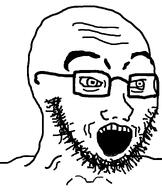 beard looking_to_the_right open_mouth series:modern_'jaks soy soyjak stubble subvariant:modern_soyak teeth template thick_eyebrows variant:soyak white_background white_eyes // 970x1150 // 29.8KB