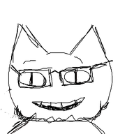 animal artist:quickslaughter cat oekaki open_mouth sketch soy stubble teeth variant:unknown white_background white_skin // 480x480 // 18.9KB