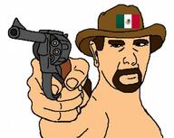cowboy_hat flag:mexico holding_gun mexico norteno subvariant:kuzjak_gun variant:kuzjak // 1280x1017 // 248.9KB