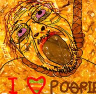bloodshot_eyes crying flag glasses hair hanging i_love mustache nsfw open_mouth poop poopjak purple_hair rope soyjak stubble suicide text tired tongue tranny variant:bernd yellow_teeth // 726x712 // 978.3KB
