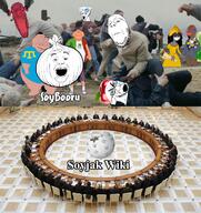 2panel 2panels comic crying fighting meta projector soybooru soyjak_wiki variant:alicia variant:cryboy_soyjak variant:markiplier_soyjak variant:meximutt variant:soytan // 680x721 // 803.6KB