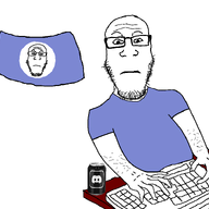 australian_shitposter blurple blurple_shirt clothes discord flag flag:neutralpliercord hand keyboard sitting soda subvariant:neutralplier table typing variant:markiplier_soyjak white_background white_skin // 800x737 // 35.2KB