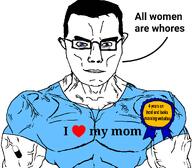 all_women_are_whores award blackpill i_heart incel keyed looksmax mommy mother subvariant:muscular_chud variant:chudjak wholesome_100 // 1059x929 // 79.9KB