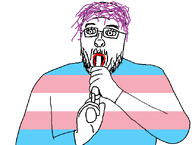 budd_dwyer eyelashes flag:transgender_pride_flag hair suicide tranny troon variant:dwyerjak // 637x482 // 32.5KB