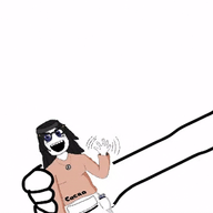 drinking subvariant:wholesome_soyjak variant:gapejak variant:soytan // 400x300 // 690.4KB