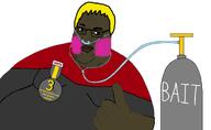 badge blush brown_skin closed_mouth fat fat_nigger newfag nusoi nusoicaca obese stubble subvariant:hunky_twink_sex_machine variant:whalejak yellow_hair // 1754x1080 // 323.2KB