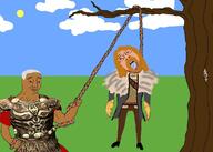 ack brown_hair drawn_background general_tullius grey_hair holding_object holding_rope imperial_(the_elder_scrolls) imperial_legion lynching noose nord_(the_elder_scrolls) rope stormcloak the_elder_scrolls the_elder_scrolls_v:_skyrim tree ulfric_stormcloak variant:bernd variant:chudjak video_game // 1179x844 // 668.8KB