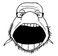 animal basking_shark fish glasses looking_at_you open_mouth shark soyjak stubble variant:markiplier_soyjak // 927x886 // 47.8KB