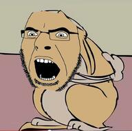 Cobson_face alfred_alfer alfred_playhouse alfredplayhouse animal animation dog dogjak flash room soyjak variant:cobson // 1000x987 // 105.5KB