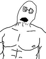 bald get glasses muscles soyjak stubble variant:feralpoop variant:poopson // 248x320 // 3.2KB