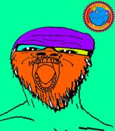 deformed distorted ear glasses oh_my_god_she_is_so_attractive open_mouth seal_of_approval smile soyjak stubble trend:colorjak variant:a24_slowburn_soyjak variant:impish_soyak_ears // 454x520 // 100.1KB