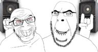animated ext=gif hand headbanging music no_more_brother_wars rave smile speaker variant:cobson variant:feraljak // 759x400 // 2.7MB