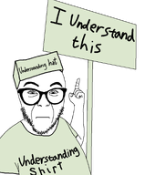 closed_mouth clothes glasses green_shirt looking_at_you neutral pointing sign stubble transparent_background tshirt understanding variant:abortion_lover // 794x960 // 50.1KB