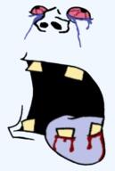 ack blood bloodshot_eyes crying dead open_mouth soyjak suicide template tongue variant:impish_soyak_ears yellow_teeth // 270x402 // 72.4KB