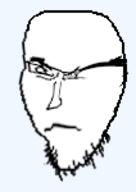 autism closed_mouth distorted glasses low_resolution neutral soyjak stubble transparent variant:stjak // 106x150 // 16.3KB