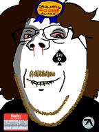ace_of_spades aphex_twin award banned_user bloodshot_eyes brown_hair clothes coomer curly_hair drawfag epi eyebrows glasses glowing_eyes gooner hair hello_my_name_is_(sticker) logo looking_at_you meta:namefags name_tag nose nosebleed ominous roblox shadow smile stubble subvariant:wholesome_soyjak text tolyatangerine_(user) variant:gapejak white_background white_skin wrinkles // 600x800 // 49.5KB ace_of_spades aphex_twin award banned_user bloodshot_eyes brown_hair clothes coomer curly_hair drawfag epi eyebrows glasses glowing_eyes gooner hair hello_my_name_is_(sticker) logo looking_at_you meta:namefags name_tag nose nosebleed ominous roblox shadow smile stubble subvariant:wholesome_soyjak text tolyatangerine_(user) variant:gapejak white_background white_skin wrinkles // 600x800 // 49.5KB