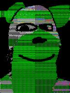 animated bear ear green gummy_bear soyjak stubble subvariant:tismjak variant:gapejak // 192x255 // 125.9KB