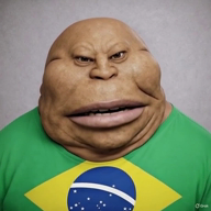 brazil brown_skin clothes flag:brazil lips meta:ai_generated series:ai_latinx subvariant:chinkmutt variant:meximutt video // 540x540, 6.1s // 814.9KB