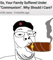 beard cigar clothes communism glasses hat smoking variant:suckinjak // 1064x1200 // 170.9KB
