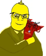 chivava dog mustard mustard_(user) oil_can smile subvariant:condiment tongue tongue_out variant:feraljak zonky_(user) // 822x992 // 79.0KB