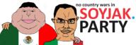 banner countrywar friendship italian_chad(namefag) italy mexico satoko_houjou(namefag) soyjak_party subvariant:chudjak_front subvariant:meximutt_front2 variant:chudjak variant:meximutt // 1710x570 // 188.8KB