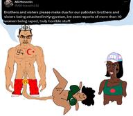 bangladesh chud flag flag:bangladesh flag:kyrgyzstan flag:pakistan kyrgyzstan meta:tagme pakistan penis rape soyjak turk variant:chudjak // 1193x1043 // 125.8KB