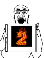 2 arm beard excited glasses looking_at_you number open_mouth soyjak variant:twojak white_background // 1169x1536 // 293.0KB