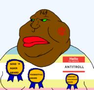 AUTTP antifag award badge coal hell mappride nigger obsessed troon uttp vantablack variant:meximutt // 888x849 // 110.8KB