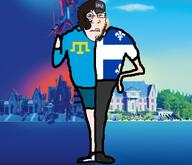 ascence_(user) astrofene_(namefag) beard brown_hair cap closed_mouth clothes crimean_tatar despicable_me_4 fat glasses green_eyes grey_shirt hat meta:namefags mustache quebec soyjak subvariant:neutralplier variant:markiplier_soyjak white_skin // 2323x2000 // 2.5MB