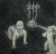 artist:unknown baby crawling drawing glasses hand open_mouth poop science spoon stubble // 1024x991 // 235.6KB