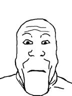 bald beardless closed_mouth eyes looking_at_you meta:nas neutral no_beard no_glasses no_stubble subvariant:neutralplier template variant:markiplier_soyjak // 600x800 // 14.4KB